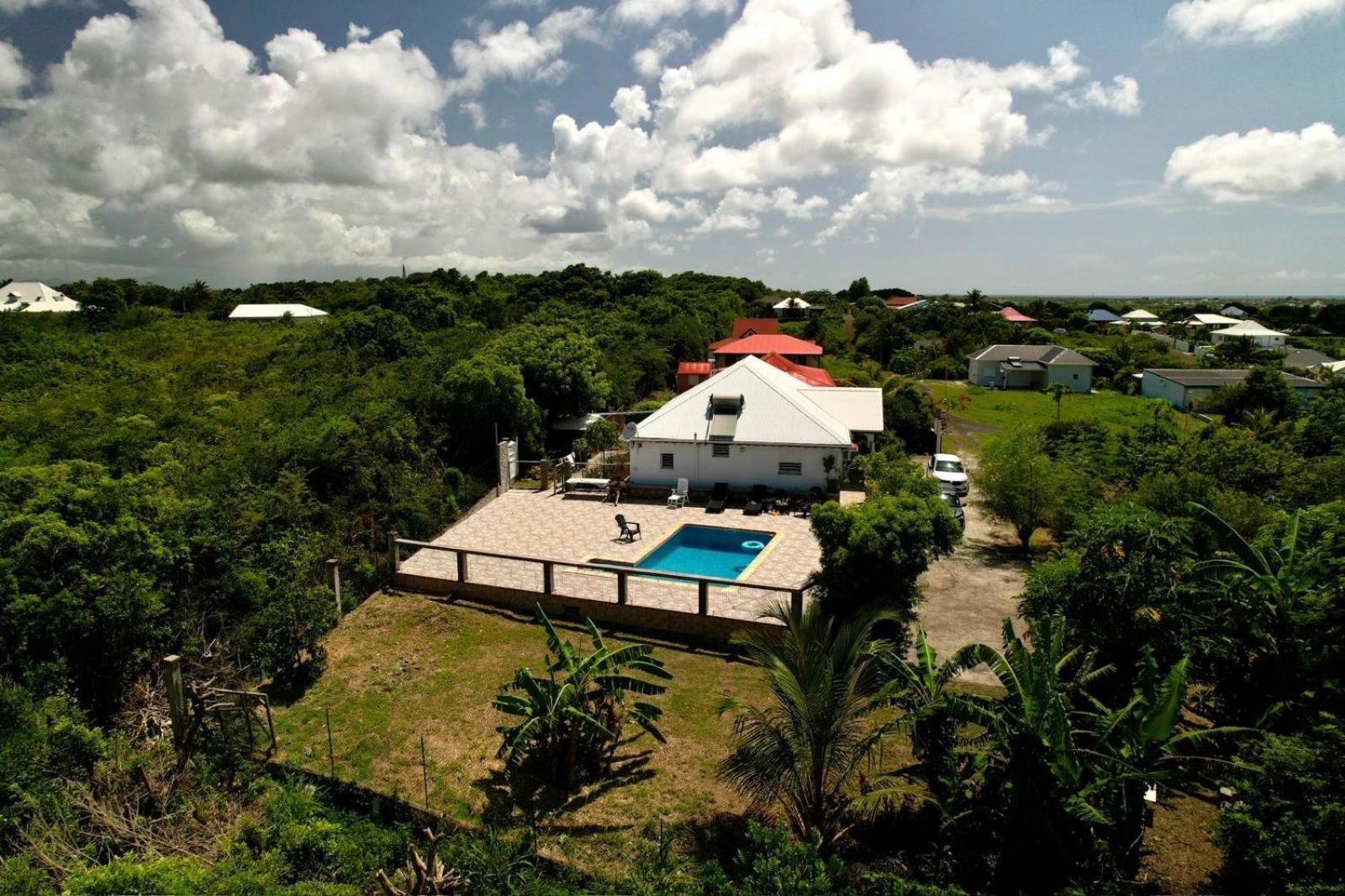 "Le Champs" Des Oiseaux Villa Anse-Bertrand Esterno foto